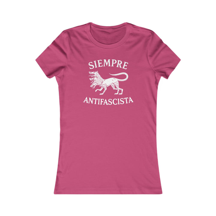 Antifascista Siempre – Women's Fitted T-Shirt