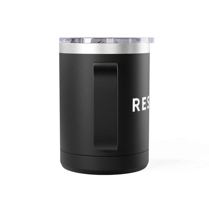 RESIST with T-Slash Coffee Mug Tumbler, 15oz