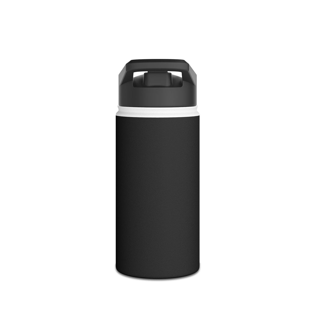 RESIST with Circle Slash T - Stainless Steel Water Bottle - Standard Lid