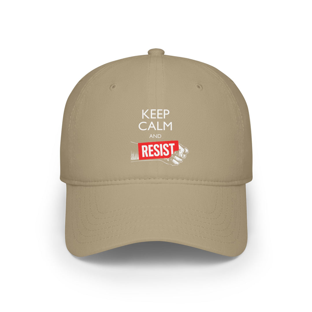 Keep Calm and Resist - Fist Graphic – Baseball Cap