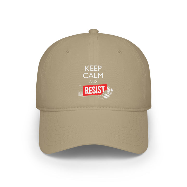Keep Calm and Resist - Fist Graphic – Baseball Cap