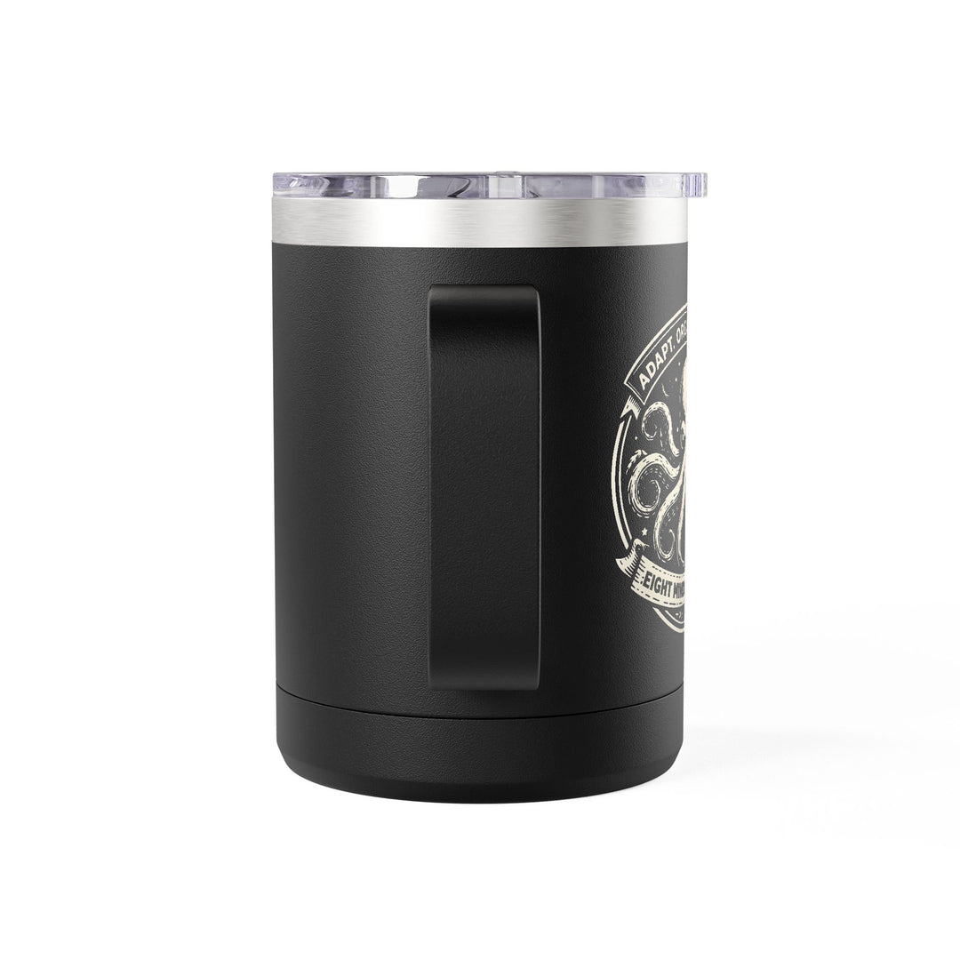Adapt. Organize. Resist. Octopus – Stainless Steel Travel Mug 15oz