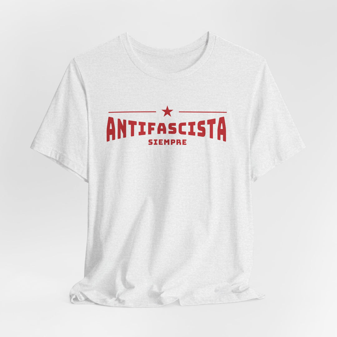 Siempre Antifascista Red Star – Unisex T-Shirt