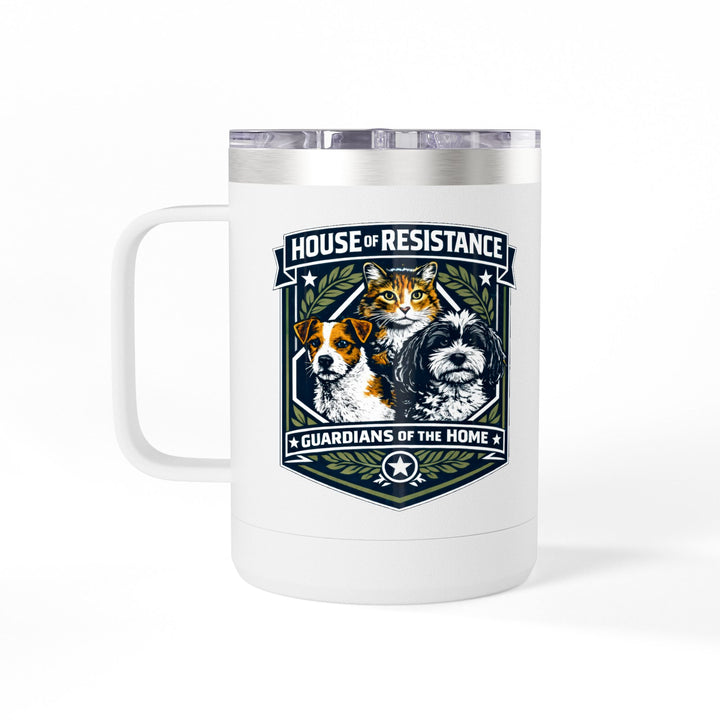 House of Resistance Guardians of the Home - 15oz Stainless Steel Travel Mug