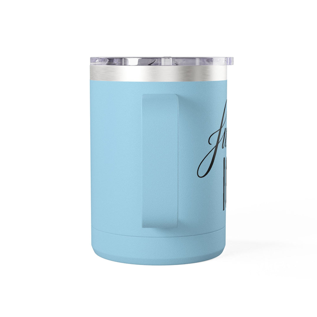 F*ck ICE Cursive Graphic – 15oz Coffee Mug Tumbler