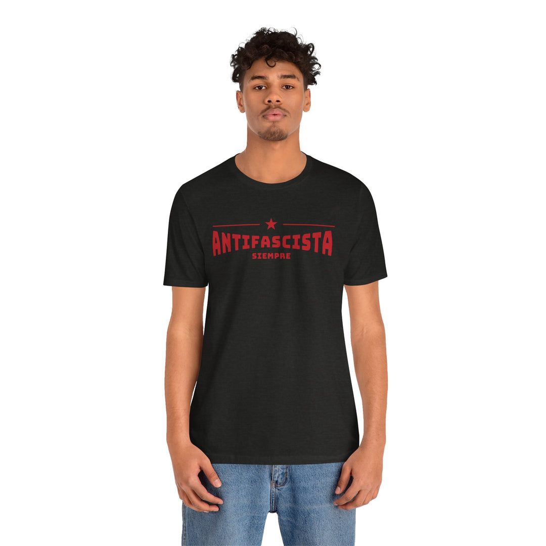 Siempre Antifascista Red Star – Unisex T-Shirt