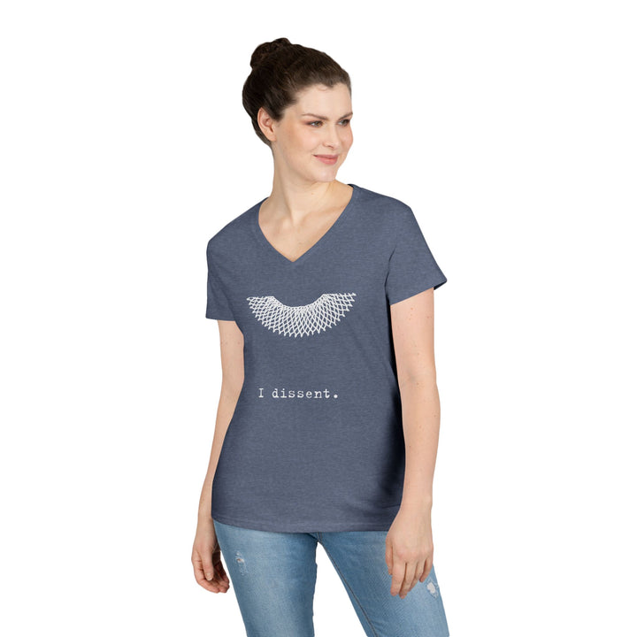I Dissent RBG – Women's V-Neck Tee