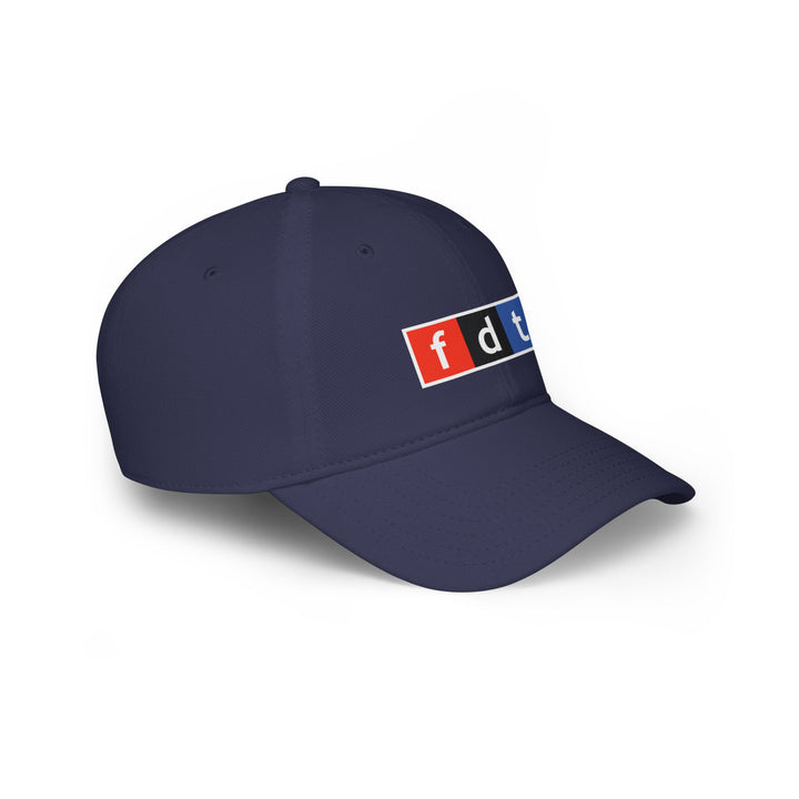 FDT NPR Radio Style Graphic – Cotton Baseball Cap