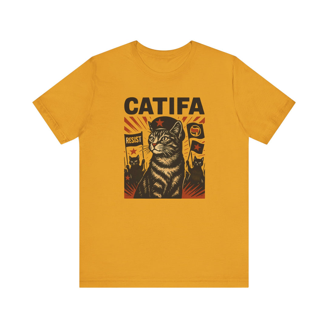 Catifa - Anti-Fascist Cat – Unisex T-Shirt