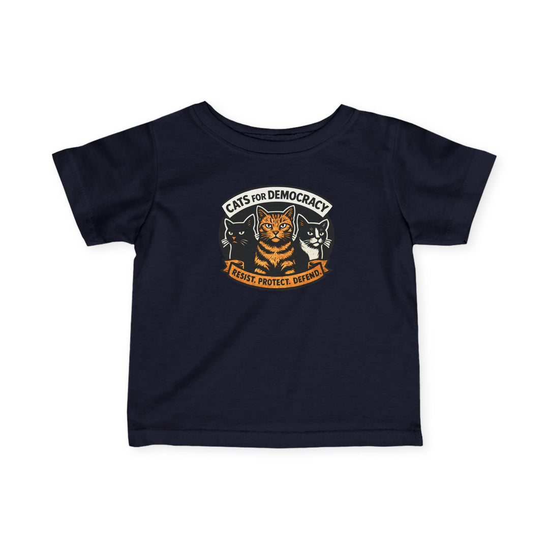 Cats for Democracy – Infant T-Shirt