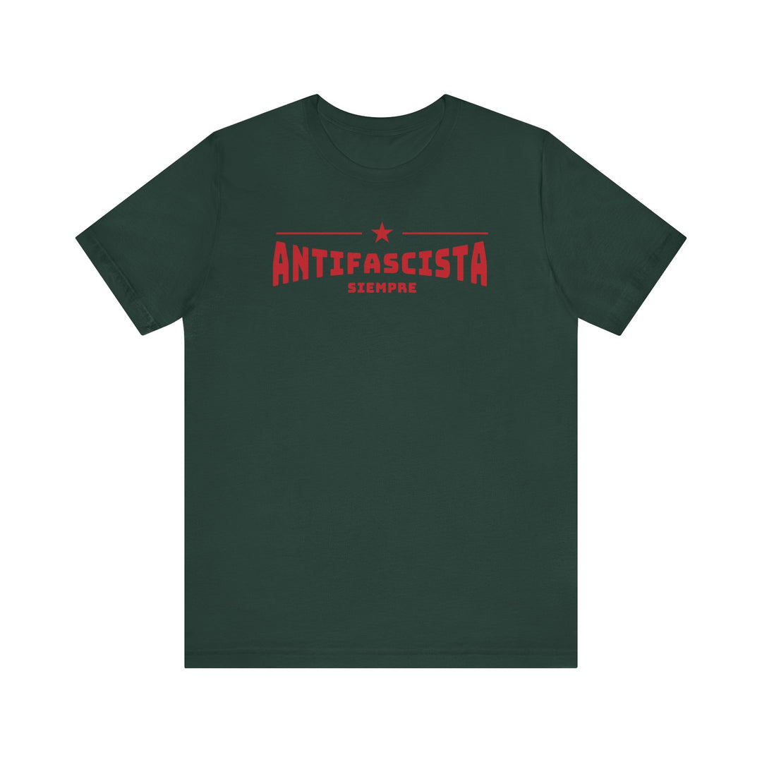 Siempre Antifascista Red Star – Unisex T-Shirt