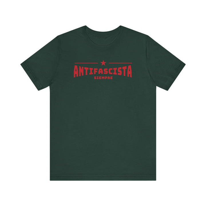 Siempre Antifascista Red Star – Unisex T-Shirt