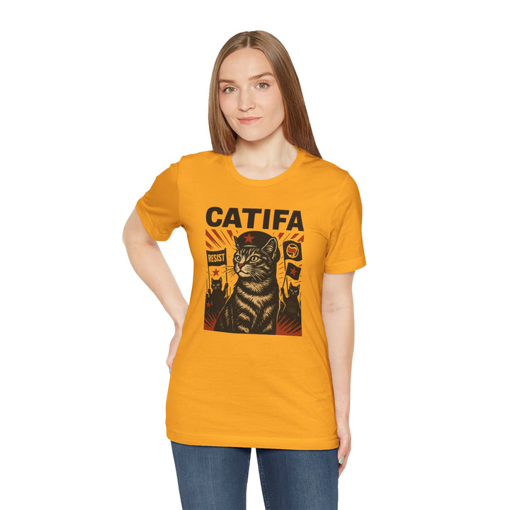 Catifa - Anti-Fascist Cat – Unisex T-Shirt