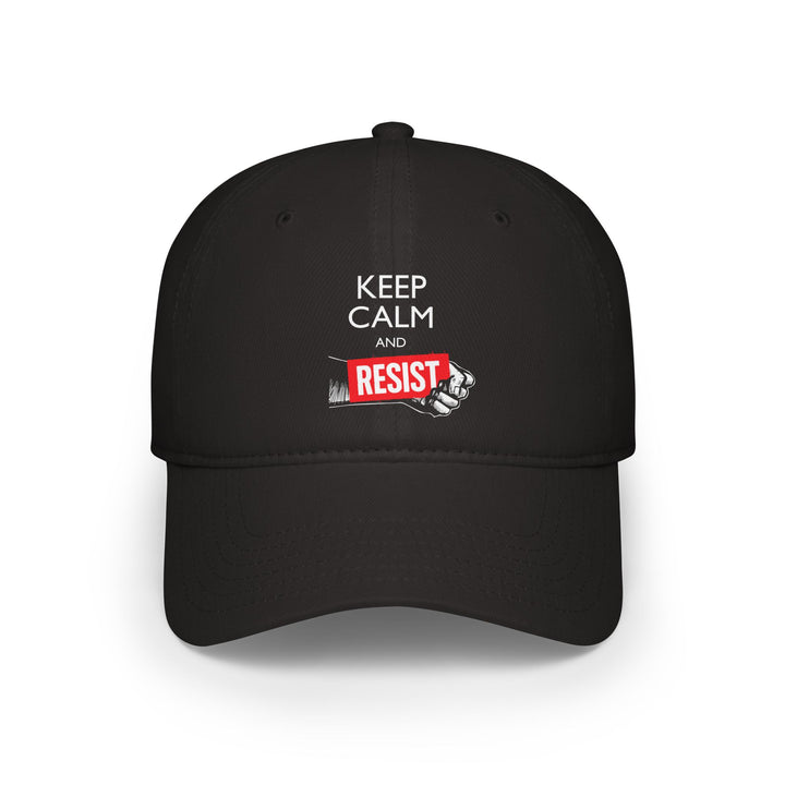 Keep Calm and Resist - Fist Graphic – Baseball Cap