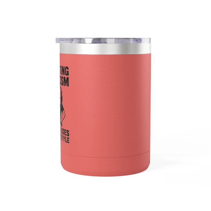 Fighting Fascism Never Goes Out of Style – Stainless Steel Travel Mug 15oz