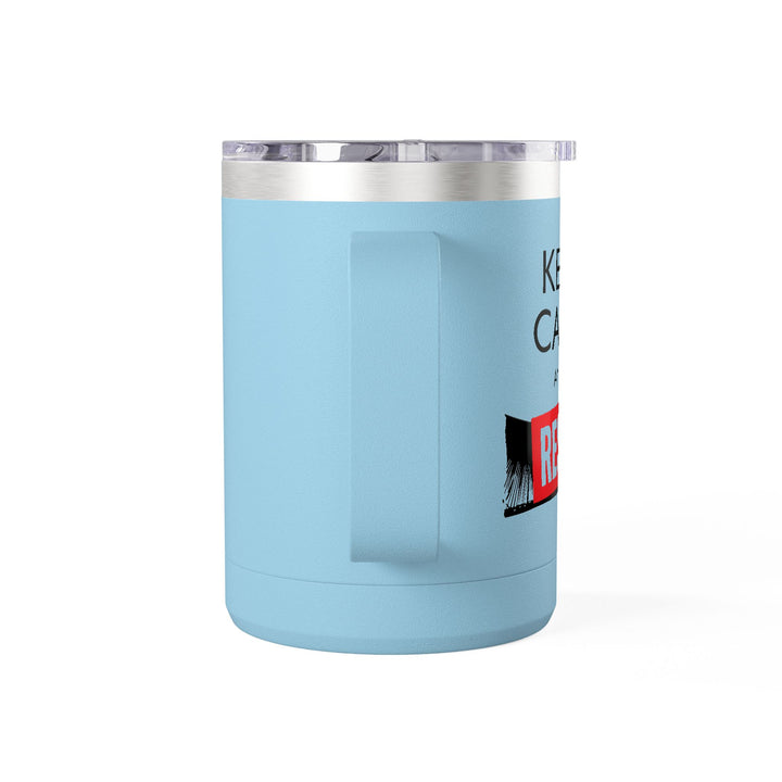 Keep Calm and Resist Graphic – Coffee Mug Tumbler, 15oz