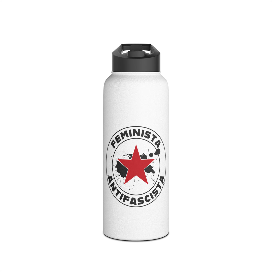 Feminista Antifascista - Stainless Steel Water Bottle - Standard Lid