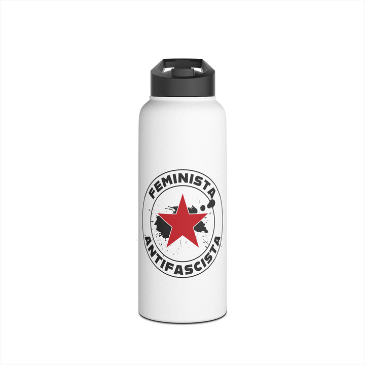 Feminista Antifascista - Stainless Steel Water Bottle - Standard Lid