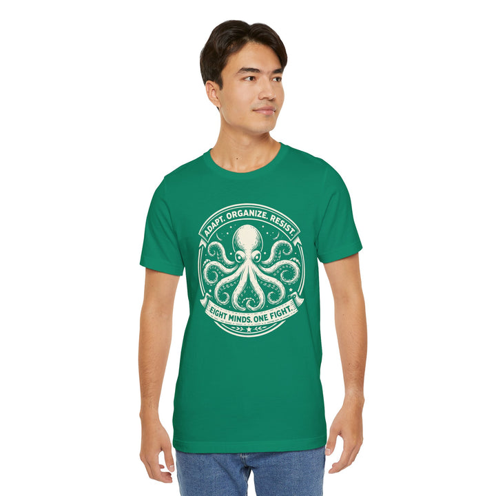 Adapt. Organize. Resist. Octopus – Unisex T-Shirt