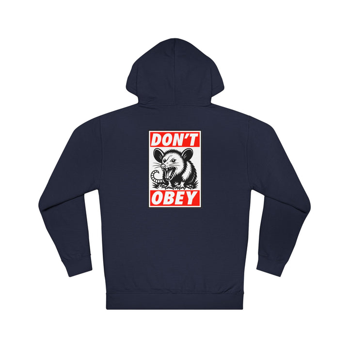 Don't Obey Opossum – Unisex Pullover Hoodie