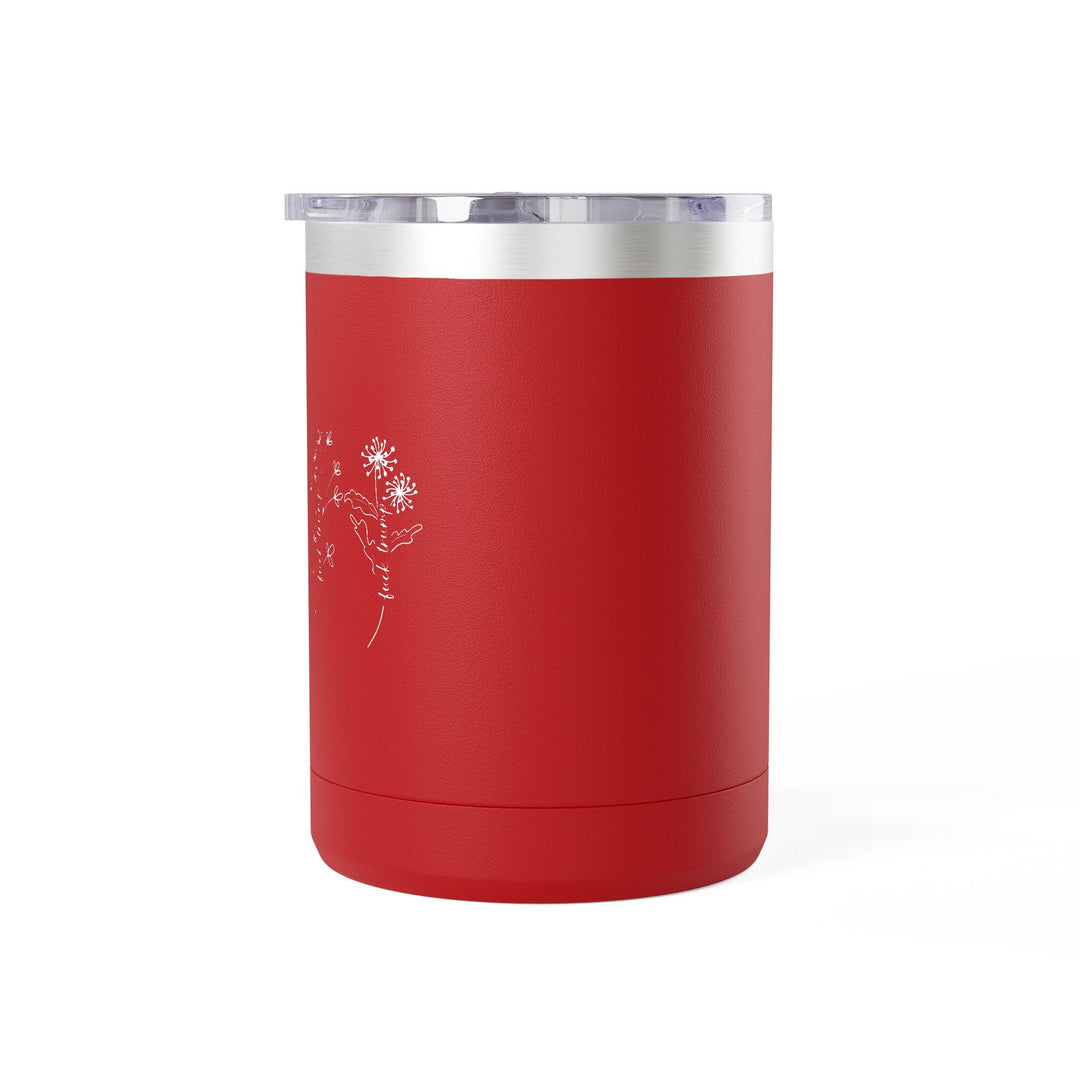 F**k Trump Wildflowers Graphic – Stainless Steel Travel Mug 15oz**
