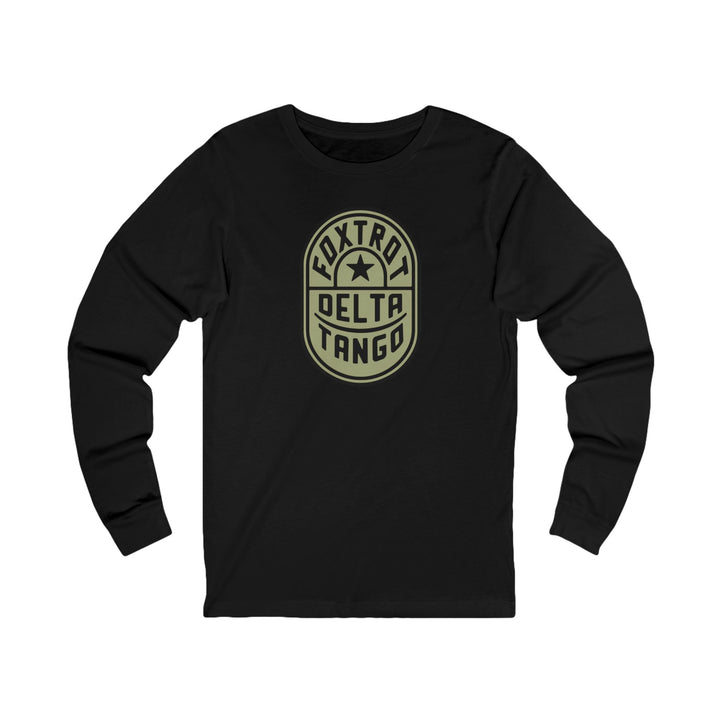 Foxtrot Delta Tango Emblem – Unisex Long Sleeve Shirt