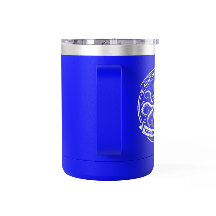 Adapt. Organize. Resist. Octopus – Stainless Steel Travel Mug 15oz