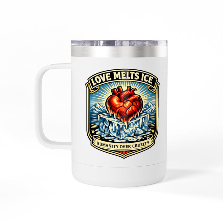 Love Melts ICE – Stainless Steel Travel Mug 15oz
