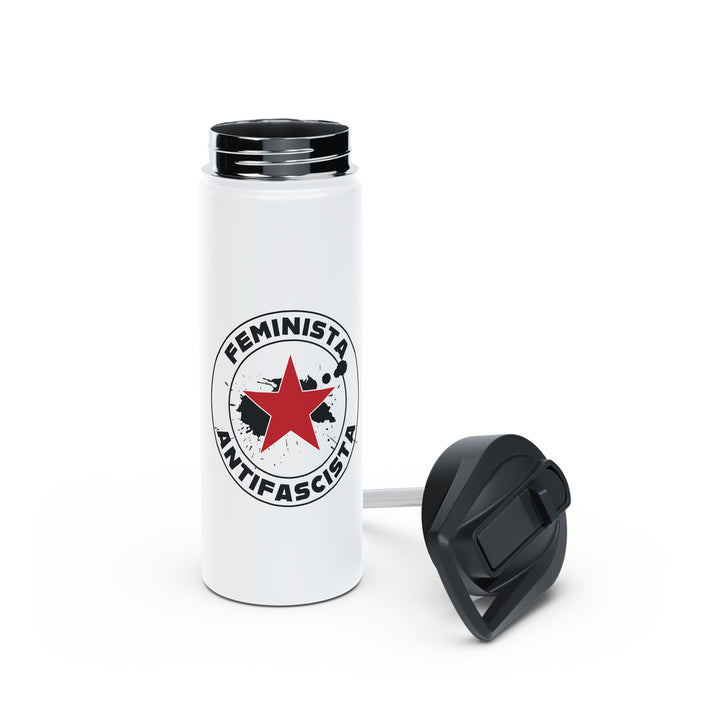 Feminista Antifascista - Stainless Steel Water Bottle - Standard Lid