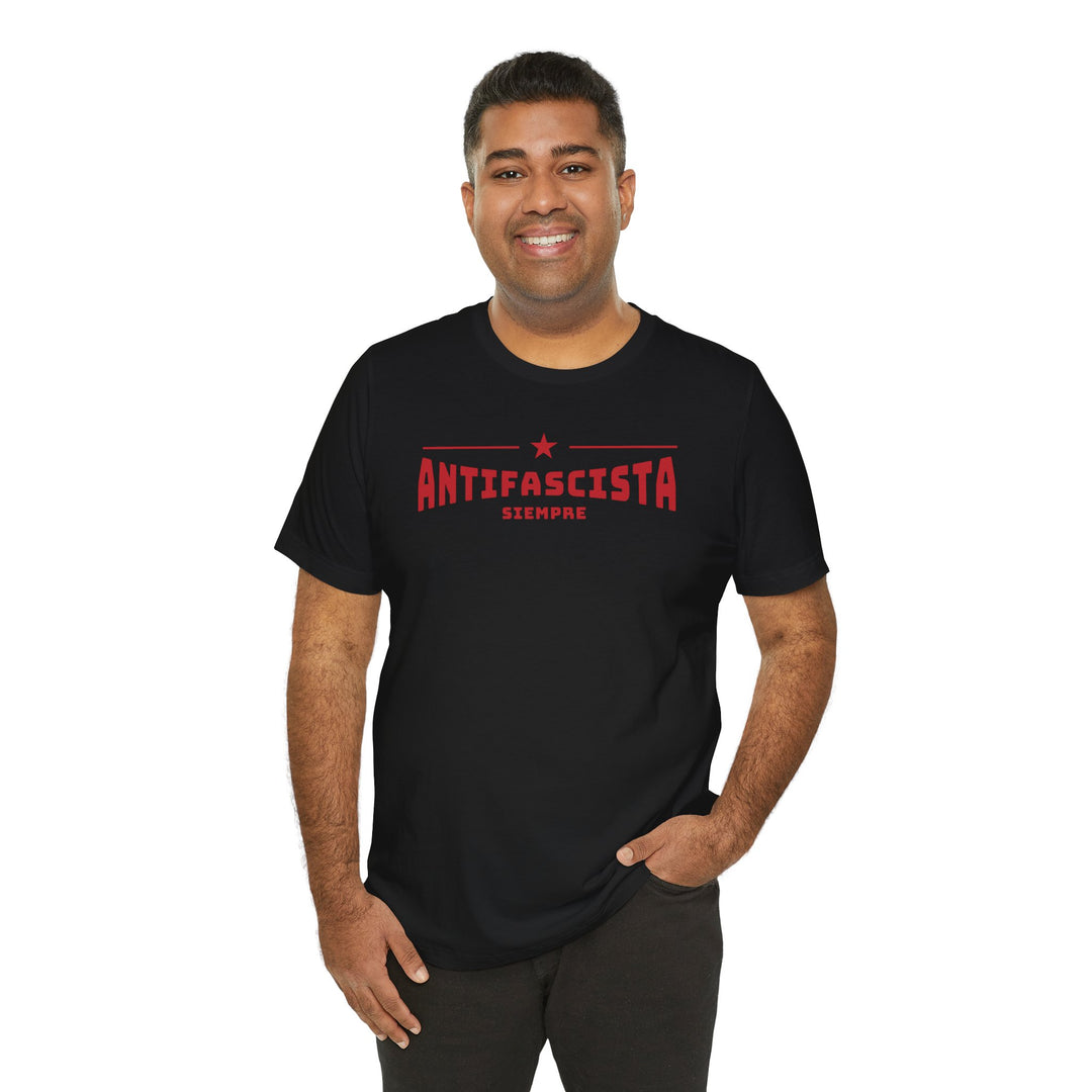 Siempre Antifascista Red Star – Unisex T-Shirt