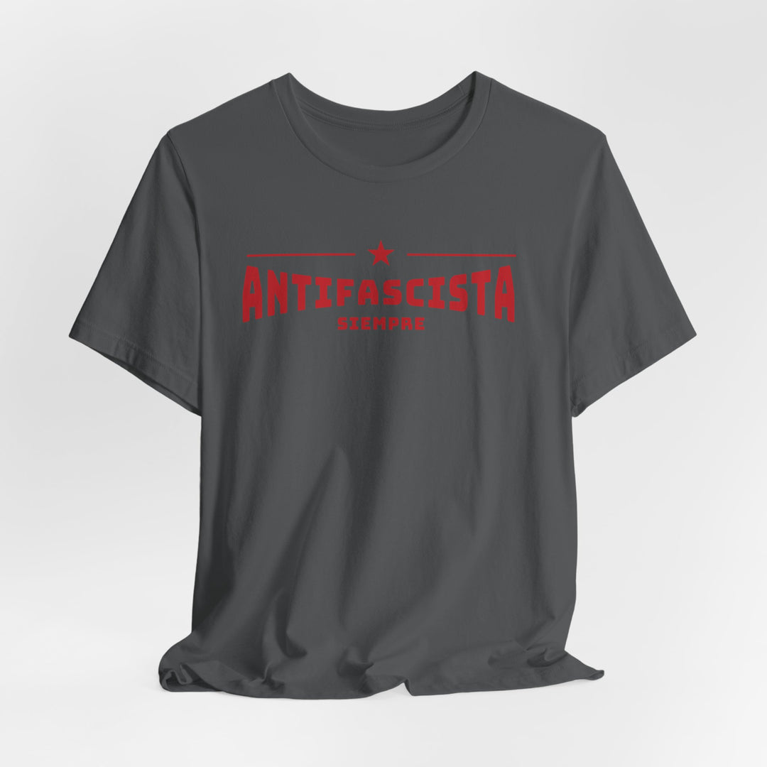 Siempre Antifascista Red Star – Unisex T-Shirt