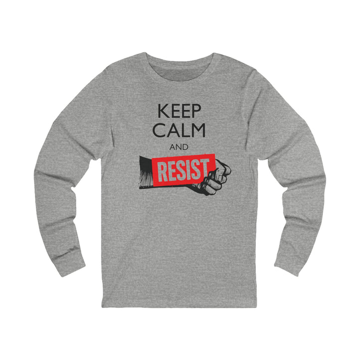 Not Today Fascists Red Star – Unisex Long Sleeve Shirt