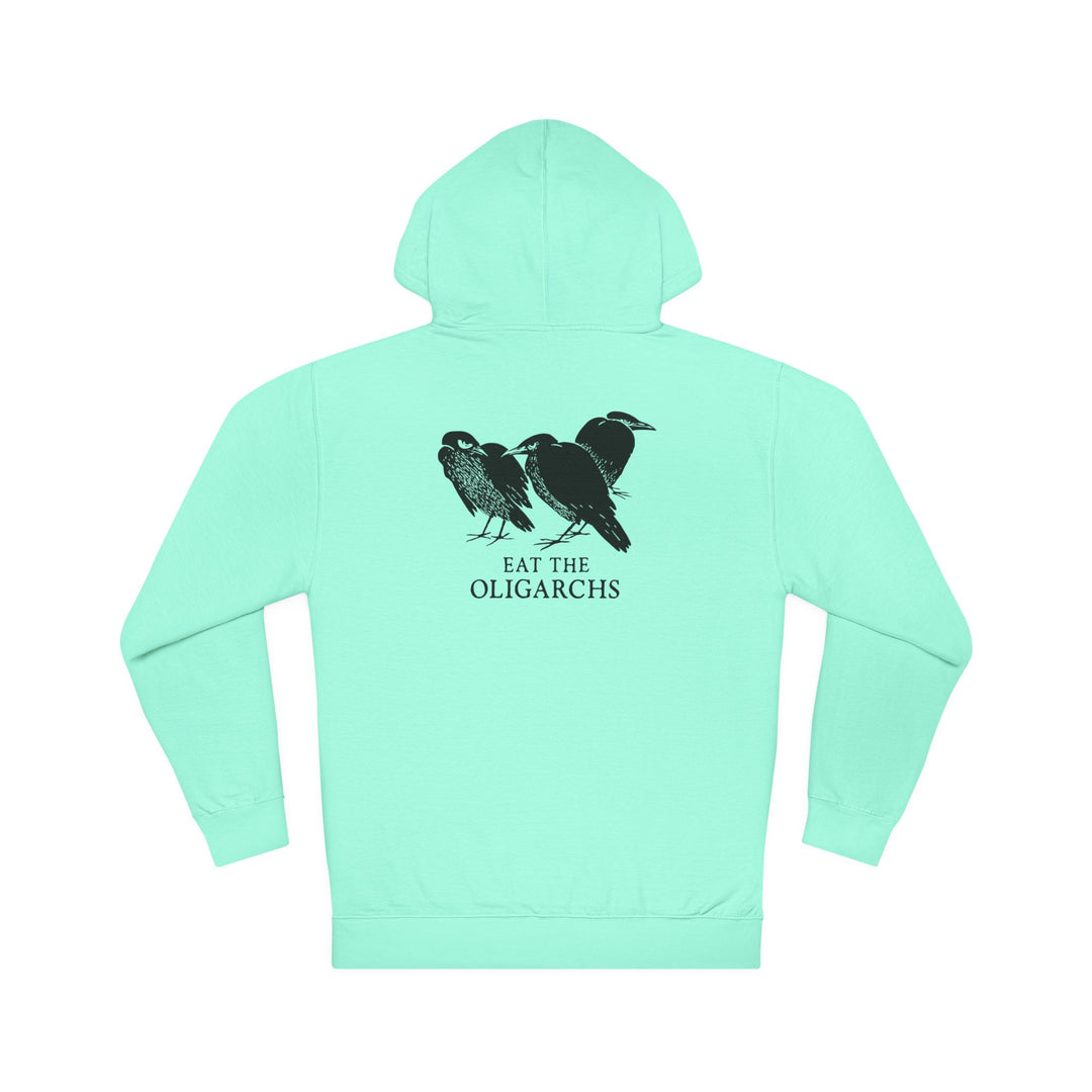 Eat the Oligarchs Crow – Unisex Pullover Hoodie