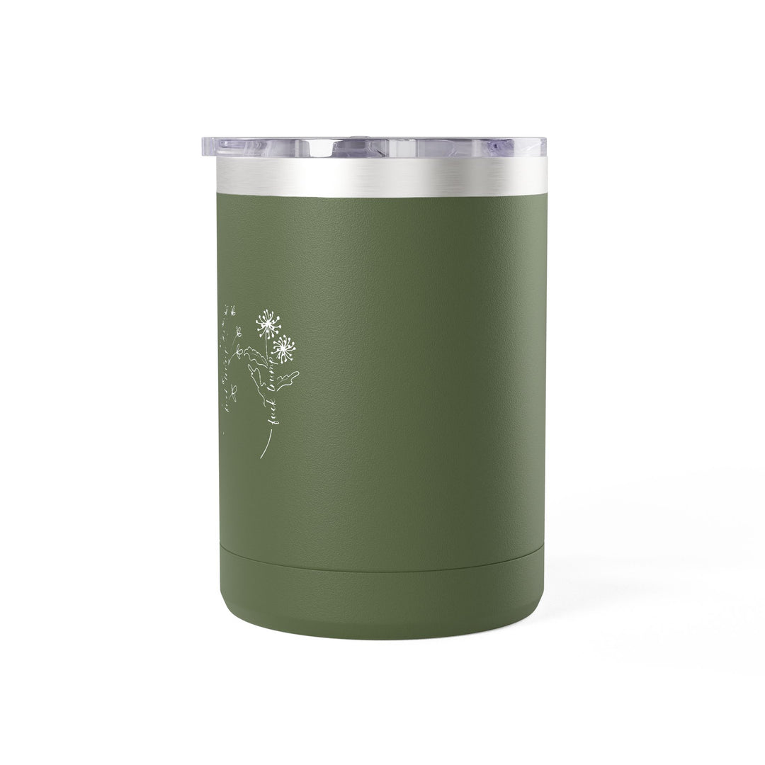 F**k Trump Wildflowers Graphic – Stainless Steel Travel Mug 15oz**