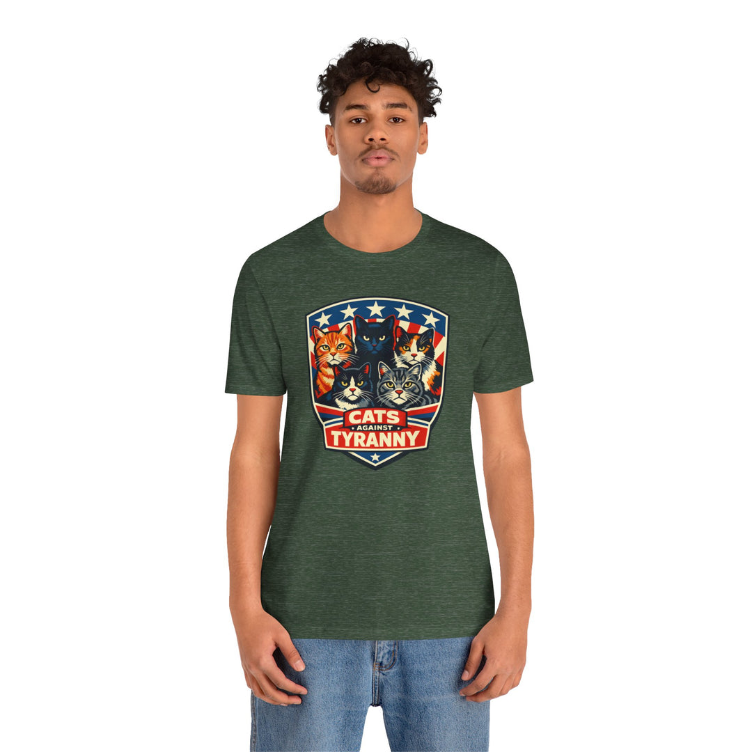 Cats Against Tyranny - Unisex T-Shirt