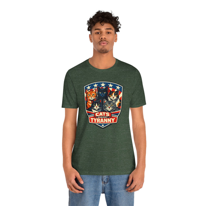 Cats Against Tyranny - Unisex T-Shirt