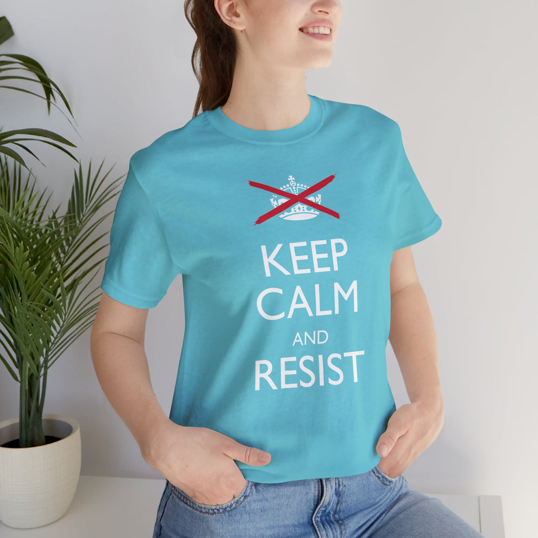 Keep Calm and Resist Classic Graphic – Unisex T-Shirt
