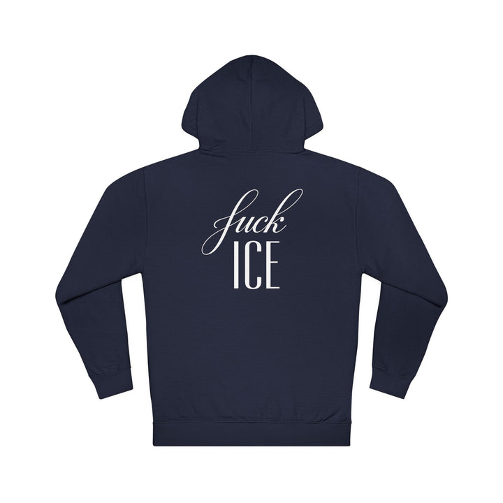 F*ck ICE Cursive Graphic – Unisex Pullover Hoodie