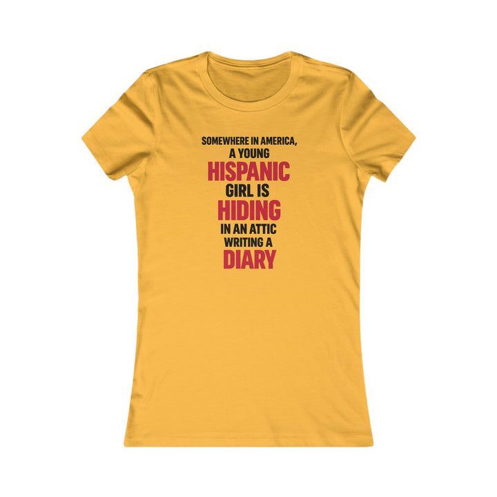 Somewhere in America - Women’s Fitted T-Shirt