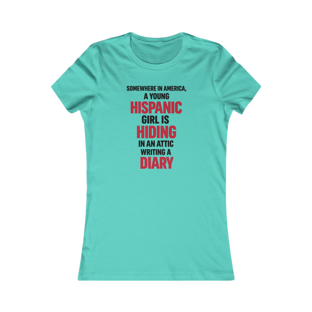 Somewhere in America - Women’s Fitted T-Shirt
