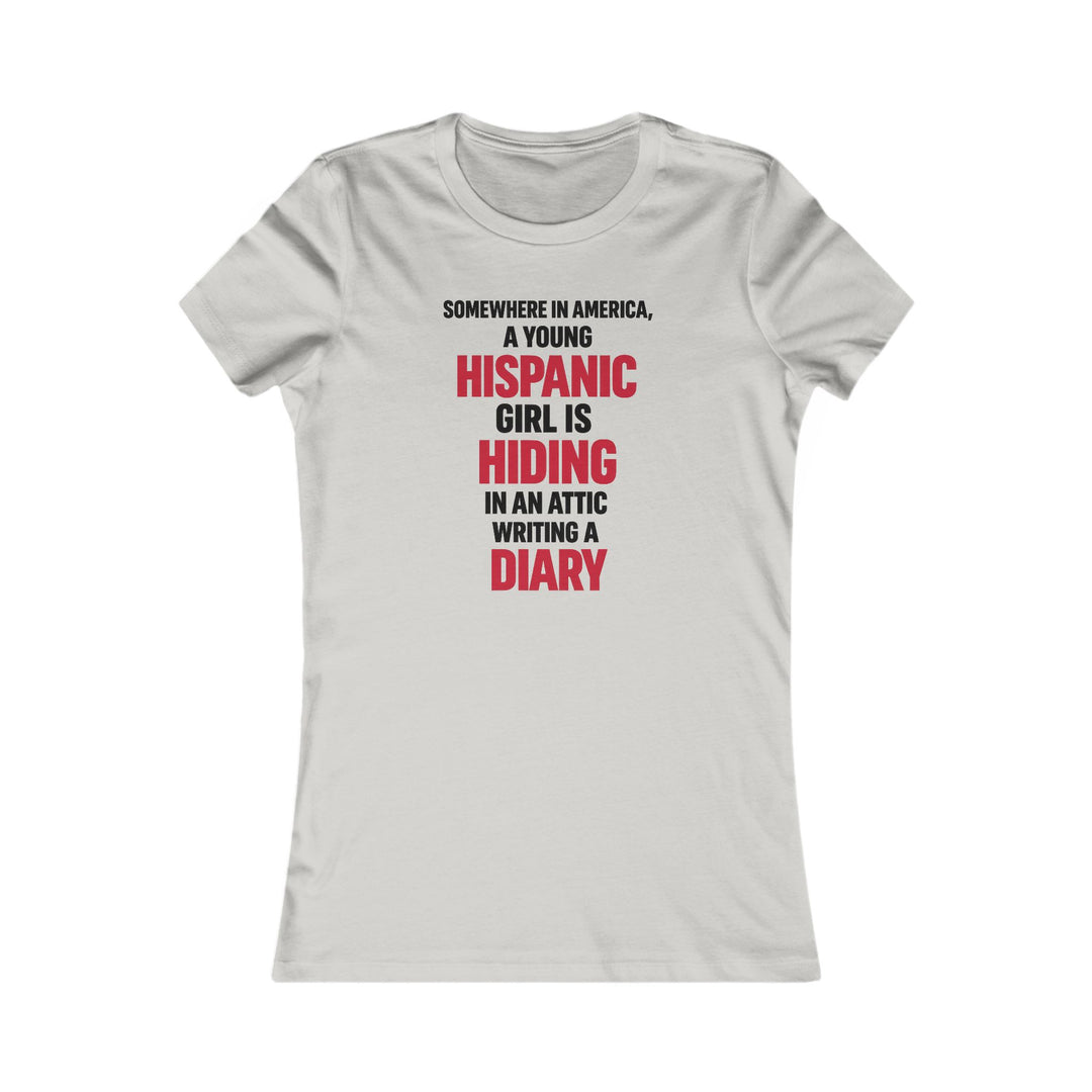 Somewhere in America - Women’s Fitted T-Shirt