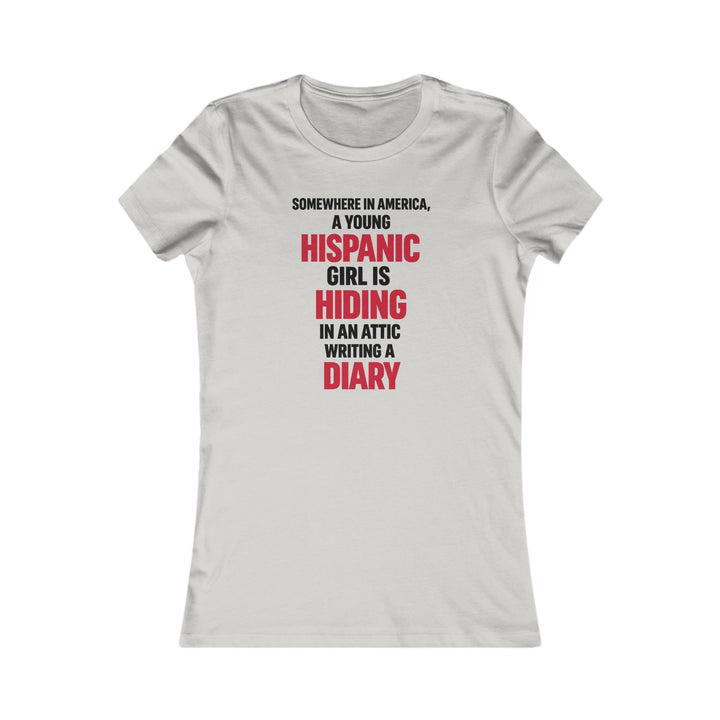 Somewhere in America - Women’s Fitted T-Shirt