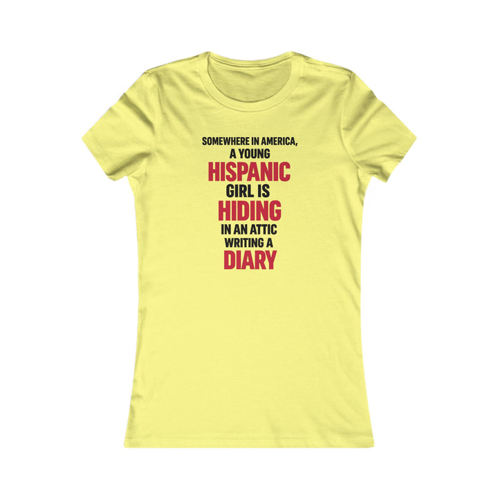 Somewhere in America - Women’s Fitted T-Shirt