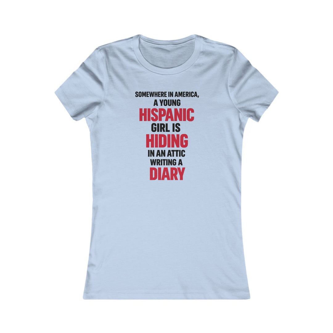 Somewhere in America - Women’s Fitted T-Shirt