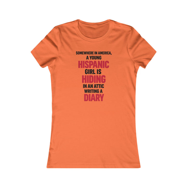 Somewhere in America - Women’s Fitted T-Shirt