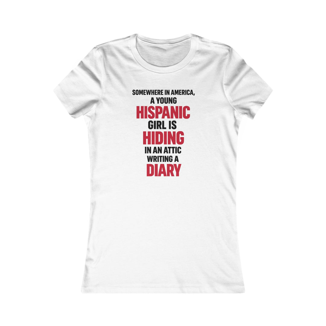 Somewhere in America - Women’s Fitted T-Shirt
