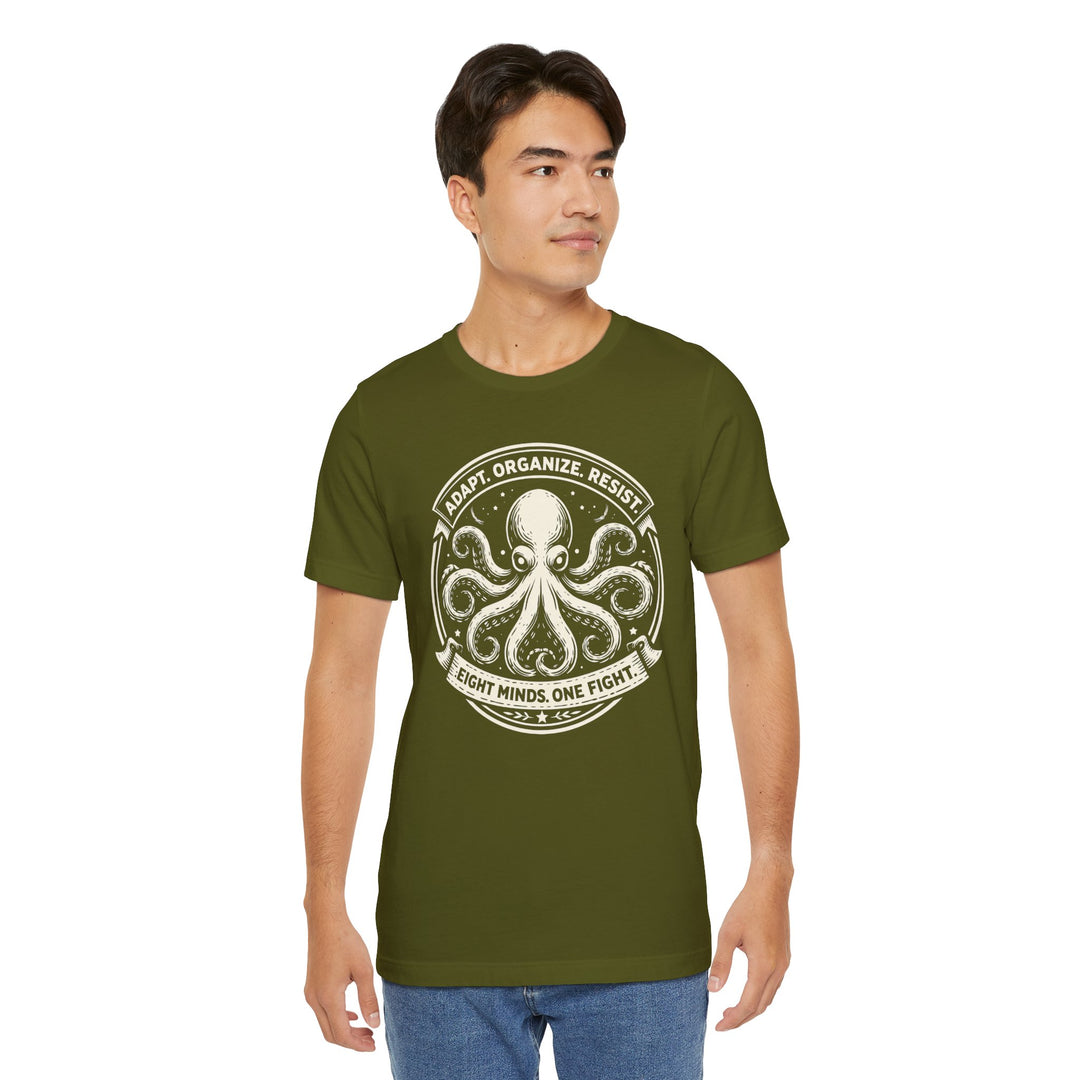 Adapt. Organize. Resist. Octopus – Unisex T-Shirt