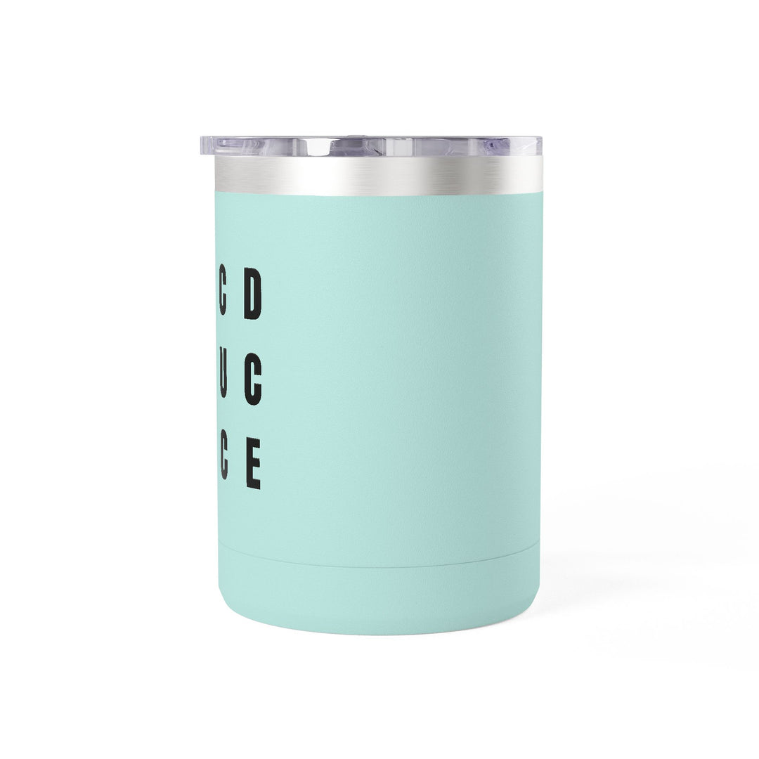 A B C D E F U C K I C E – Stainless Steel Travel Mug 15oz
