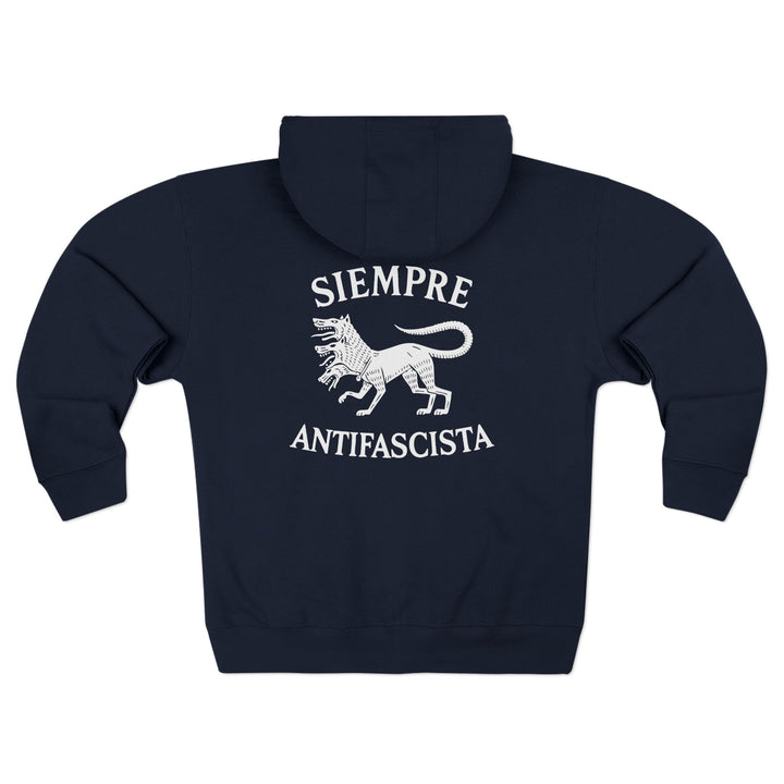 Siempre Antifascista Graphic – Unisex Zip Hoodie