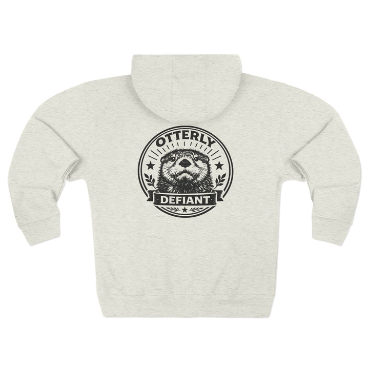 Otterly Defiant – Unisex Zip Hoodie